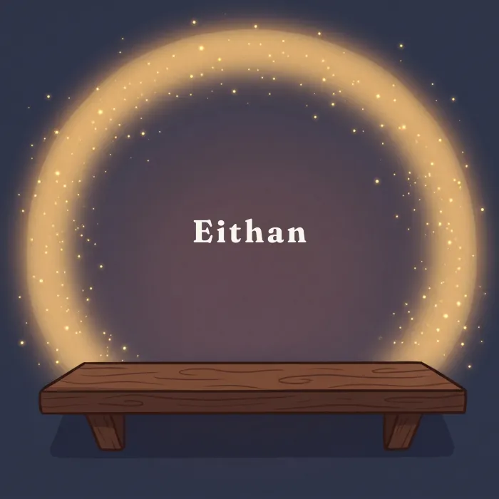Eithan complete and glowing, from the book's payoff page