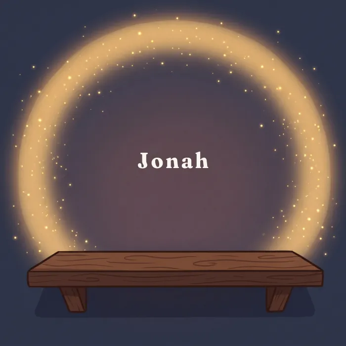 Jonah complete and glowing, from the book's payoff page