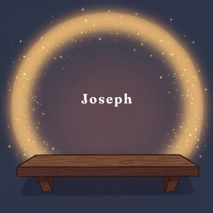 Joseph complete and glowing, from the book's payoff page