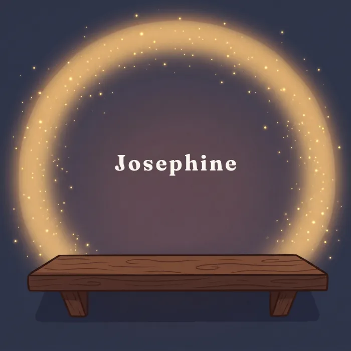 Josephine complete and glowing, from the book's payoff page