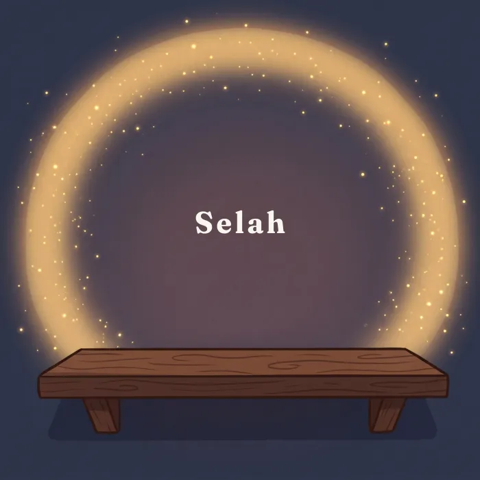 Selah complete and glowing, from the book's payoff page